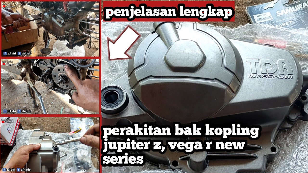 Cara pasang blok kopling jupiter z, vega r new, TDR Racing