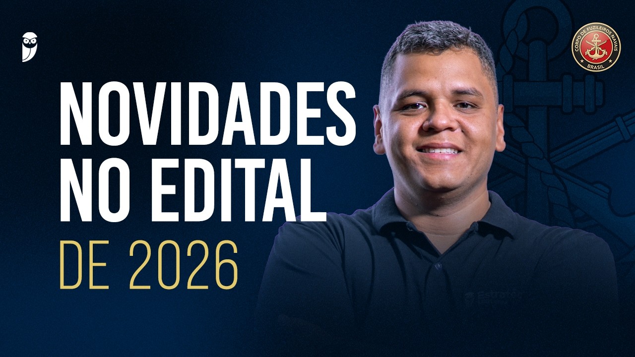 Saiu o edital do Fuzileiro Naval 2026!