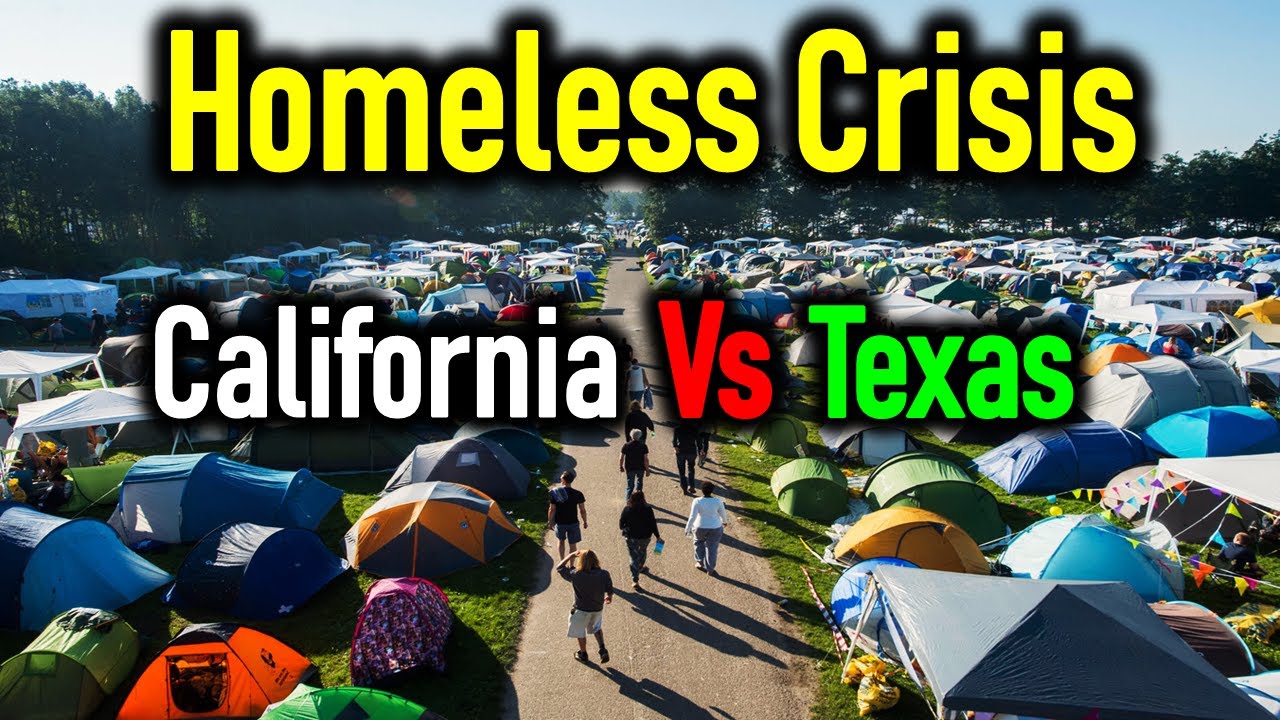 Homeless Population Boom in California Vs Texas