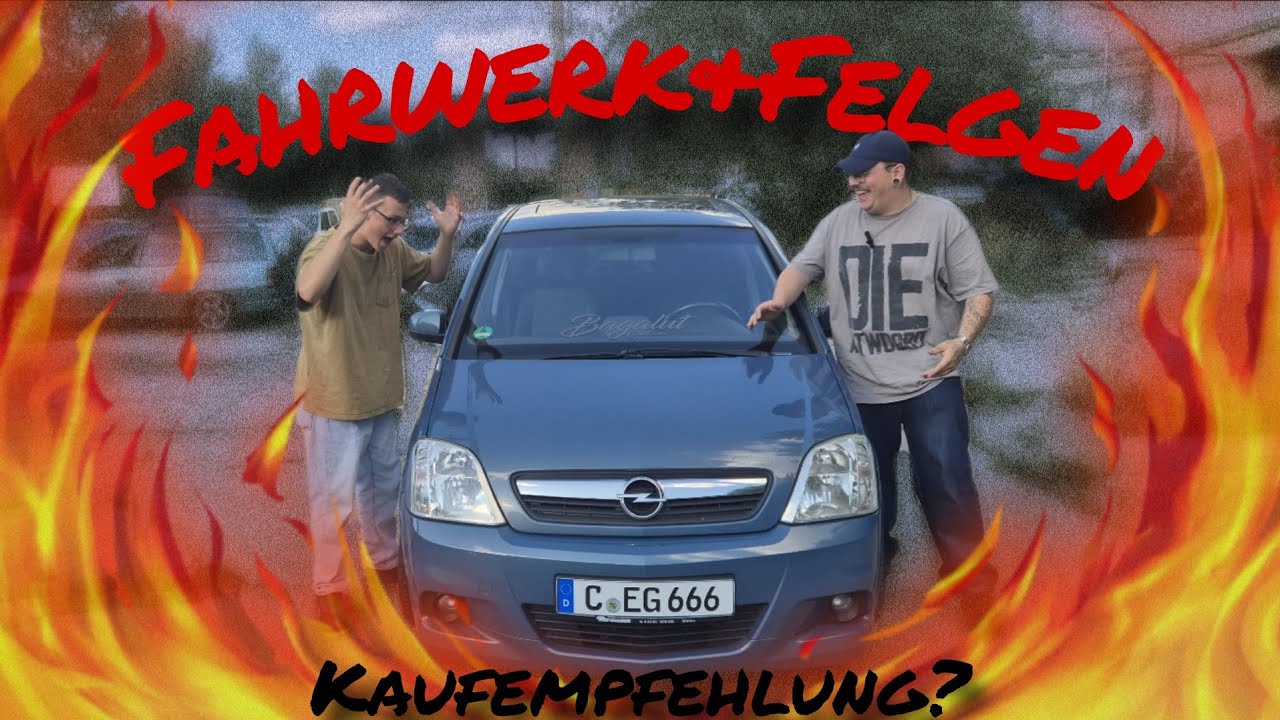 Kaufberatung? | Meriva A Felgen und Fahrwerk! | MACHBAR