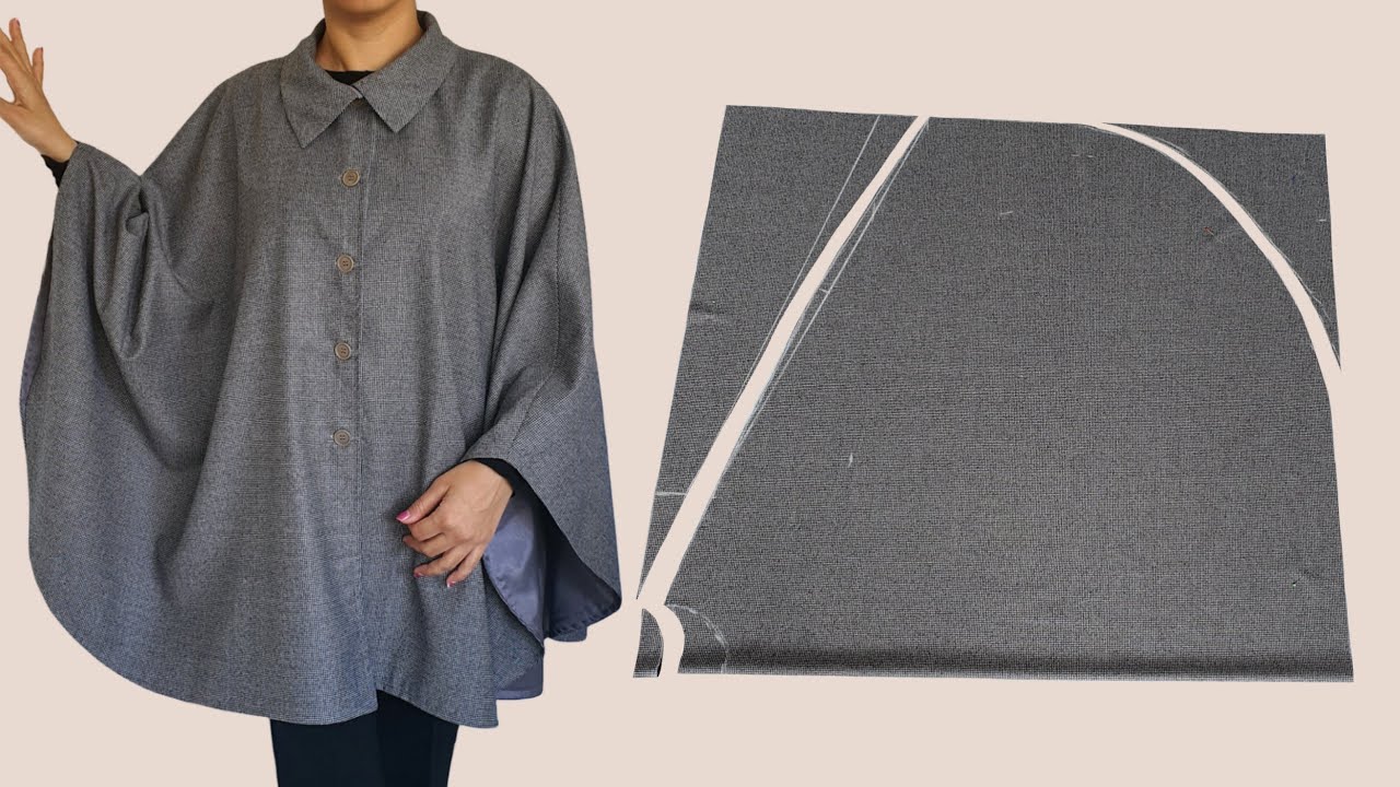 CAPE CUTTING AND STITCHIN | BEGINNER FRIENDLY❗️
