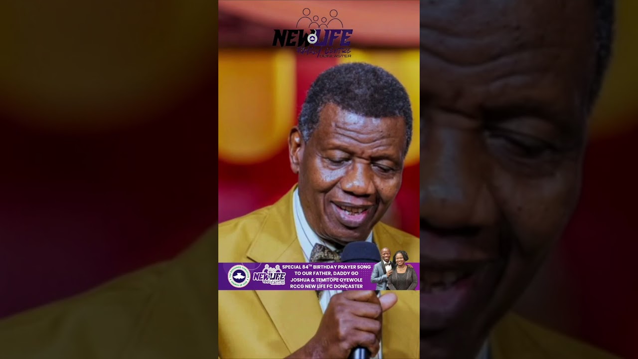 Happy 84th Birthday Daddy G.O. | Celebration Song for #eaadeboye  #DaddyGO #84thBirthday