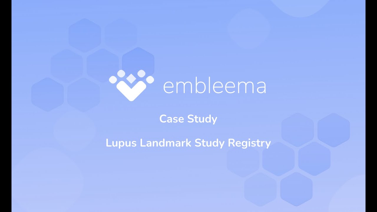 Embleema Registry Case Study: Lupus Research Alliance
