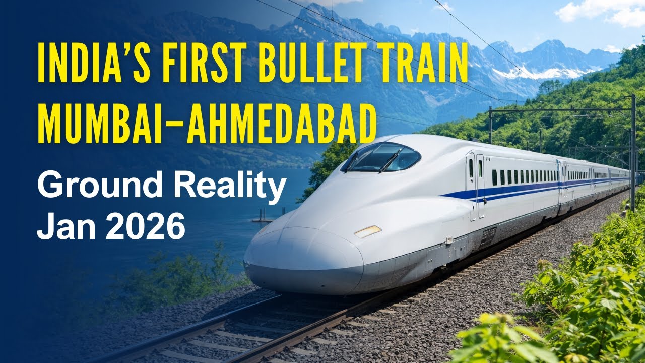 India’s FIRST Bullet Train After 75 Years — Why Mumbai–Ahmedabad?