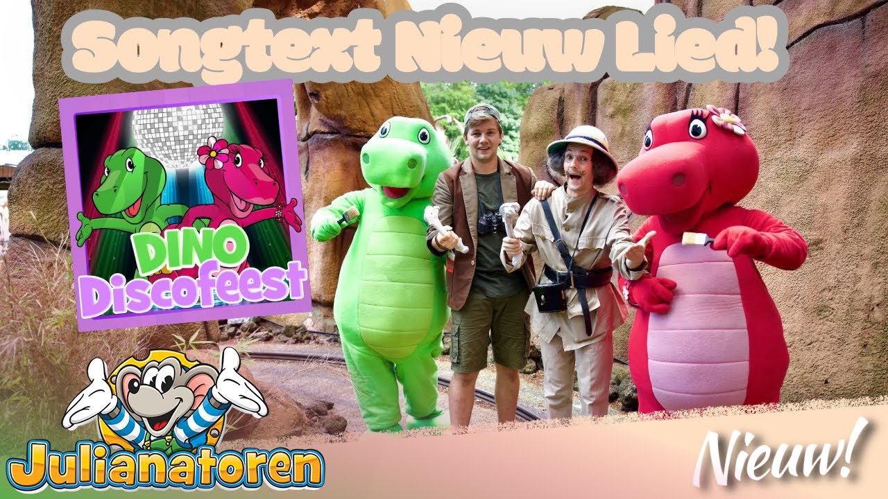 Dino Discofeest - Songtext Nieuw Lied!