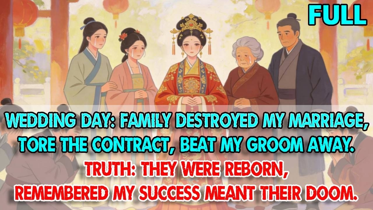 Wedding day: family destroyed my marriage, tore the contract, beat my groom away. Truth: they reborn