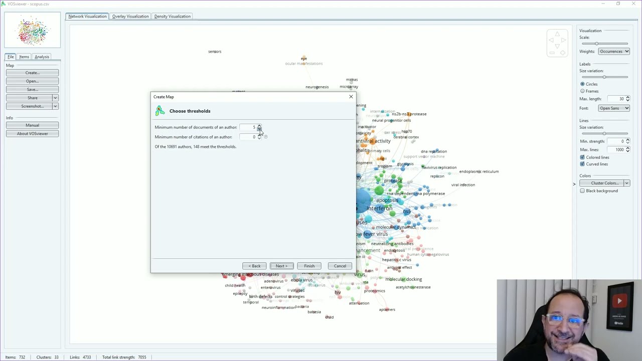 Creación de un Thesaurus en VOSviewer