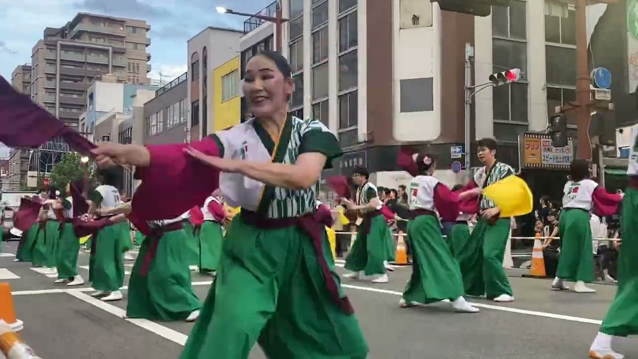 【フジ連】第60回松山野球拳踊り企業連2025年8月8日千舟町会場
