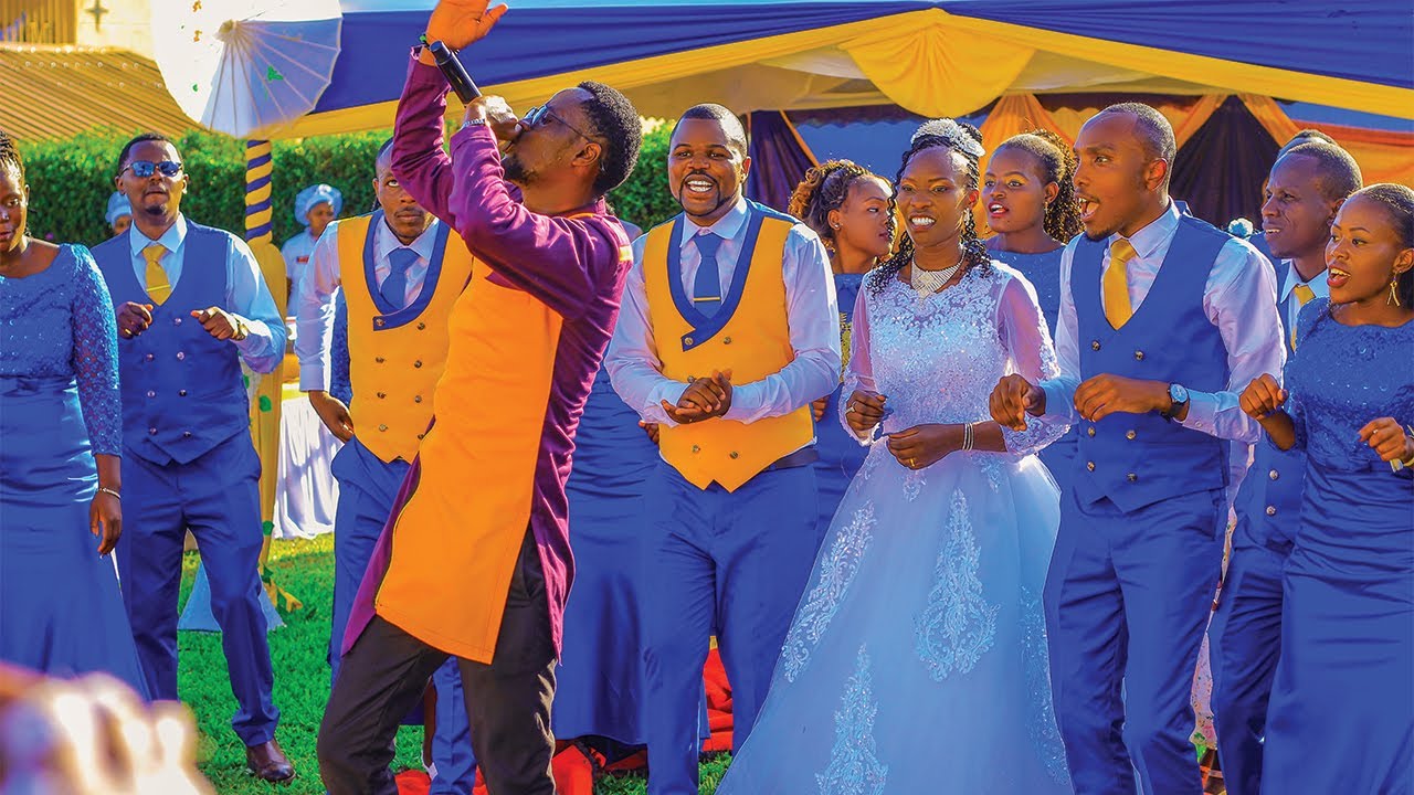 SILAS AND SHEILA COLOURFUL WEDDING