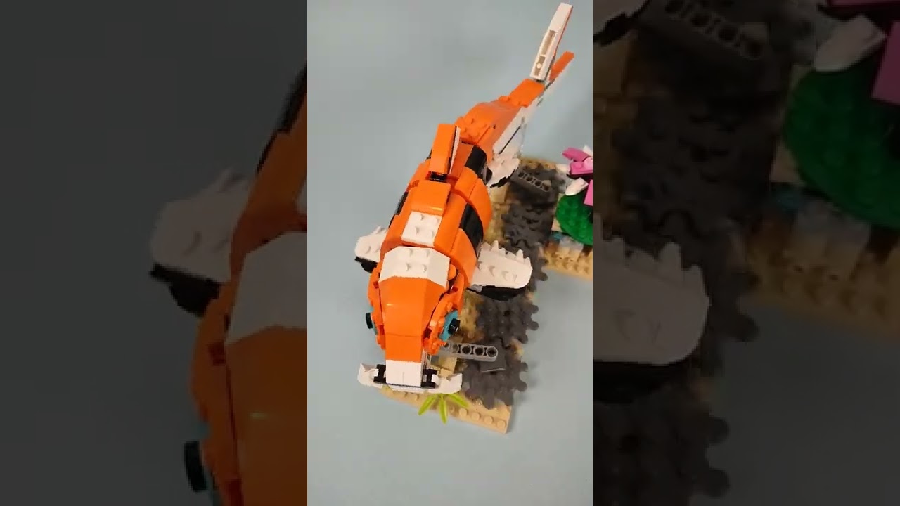 I Made the LEGO Koi Fish Swim