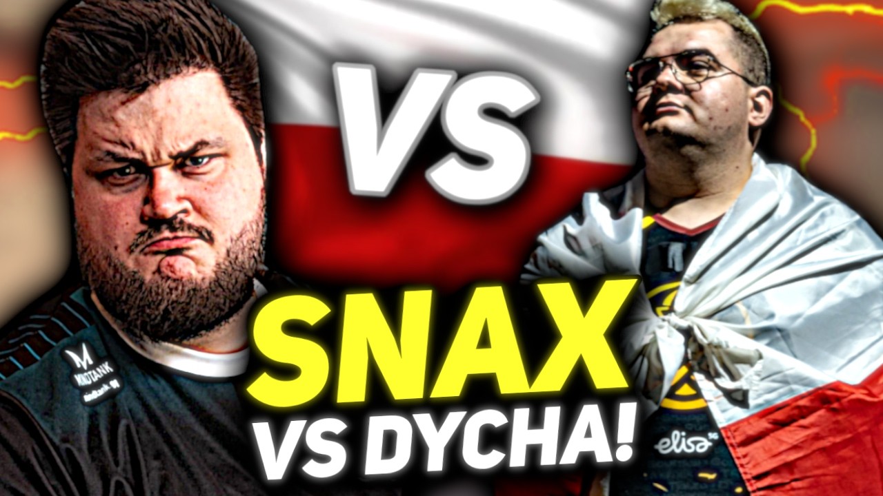 SNAX vs DYCHA! 😱 WALKA O PÓŁFINAŁ LANA! 🔥