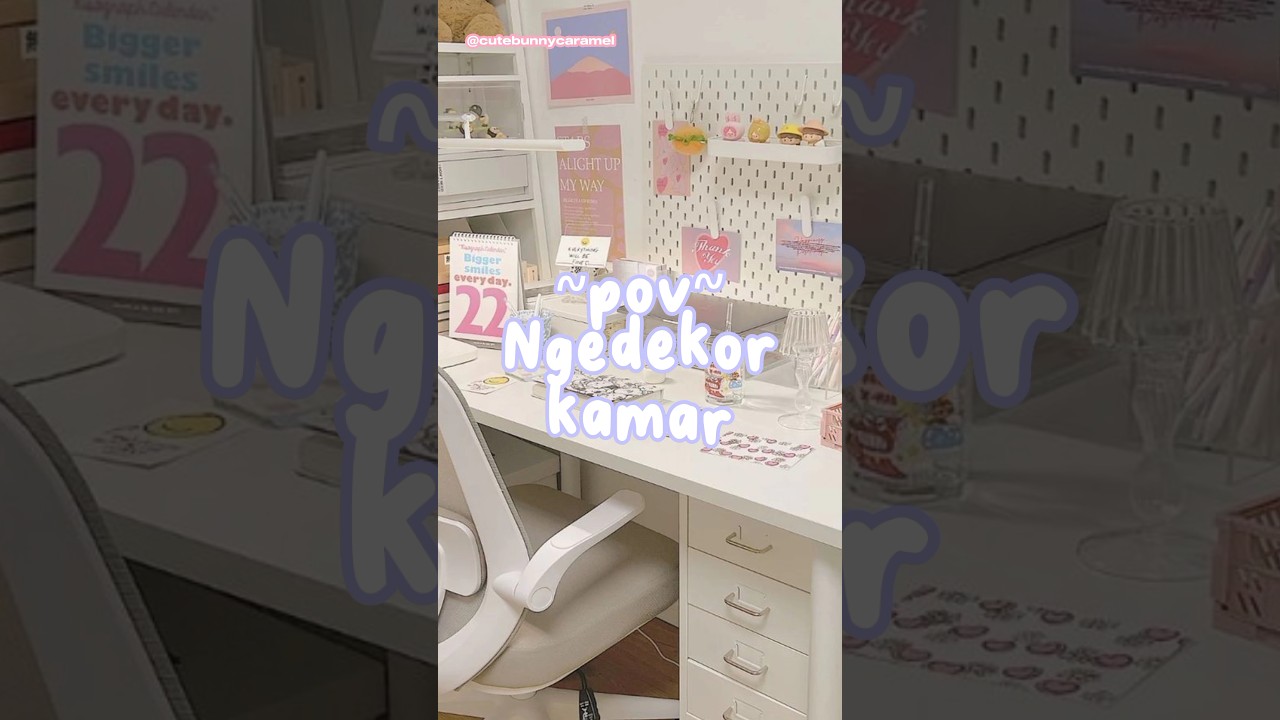 POV ngedekor kamar tidur | Aesthetic video | #shorts #pilihmana #cute