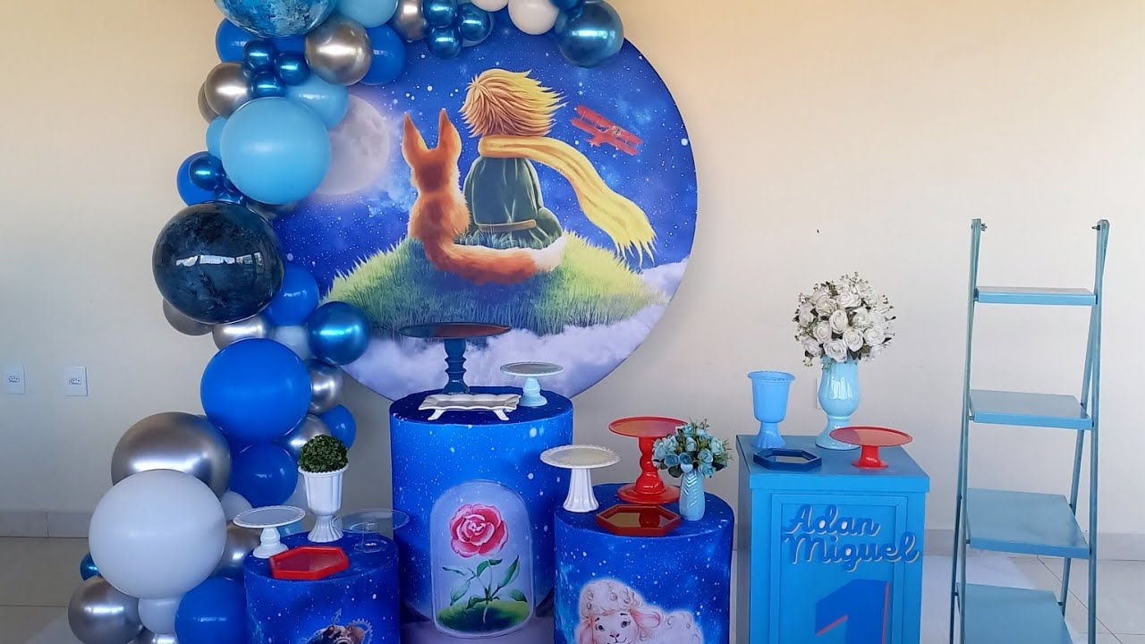 decoração de festa pequeno príncipe