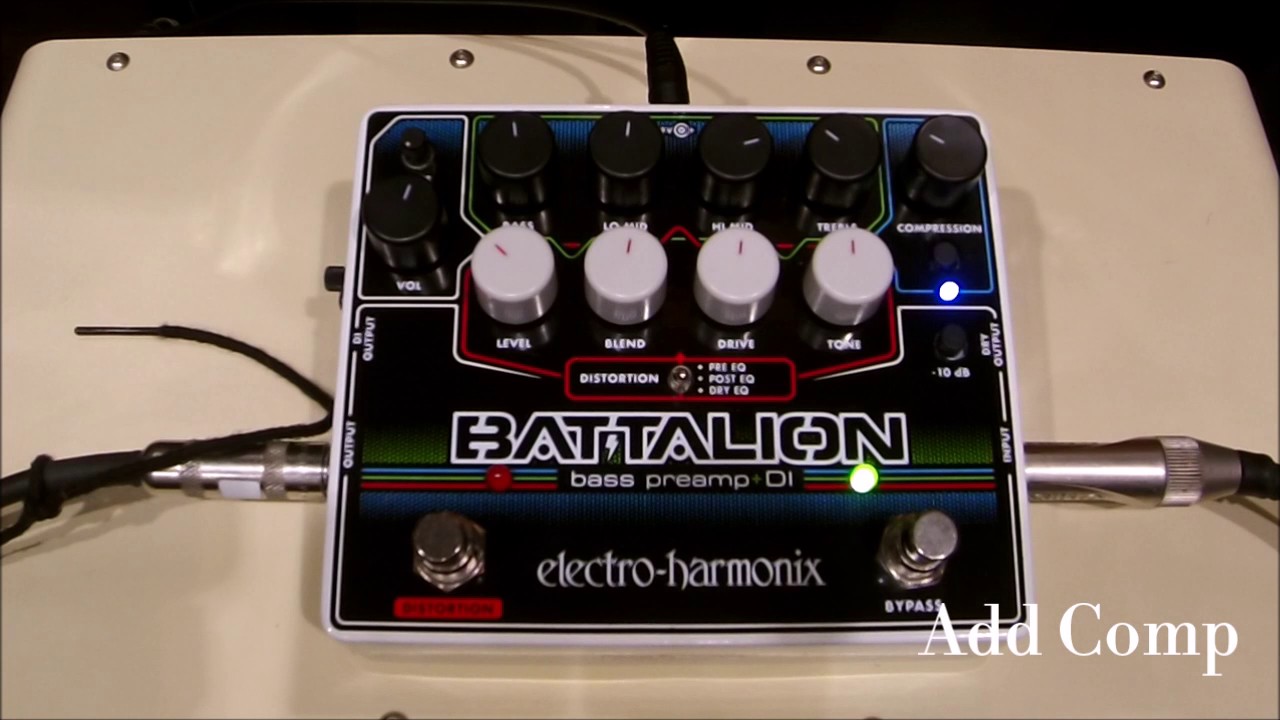 ElectroHarmonix/Battalion  Soundtest 試奏動画