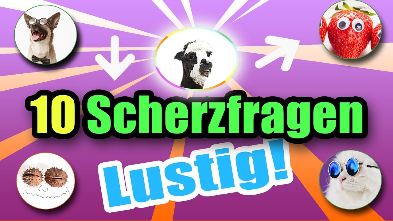 Top 10 lustige R&auml;tsel / Scherzfragen #lustigevideos