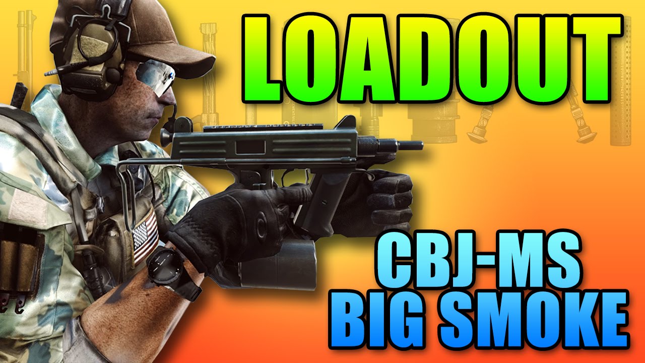 Loadout  - CBJ-MS Big Smoke | Battlefield 4 PDW Gameplay