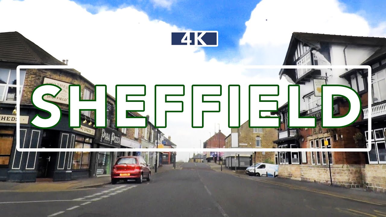 SHEFFIELD | Crookes to Hillsborough Stadium  | Sheffield Drive in 4K