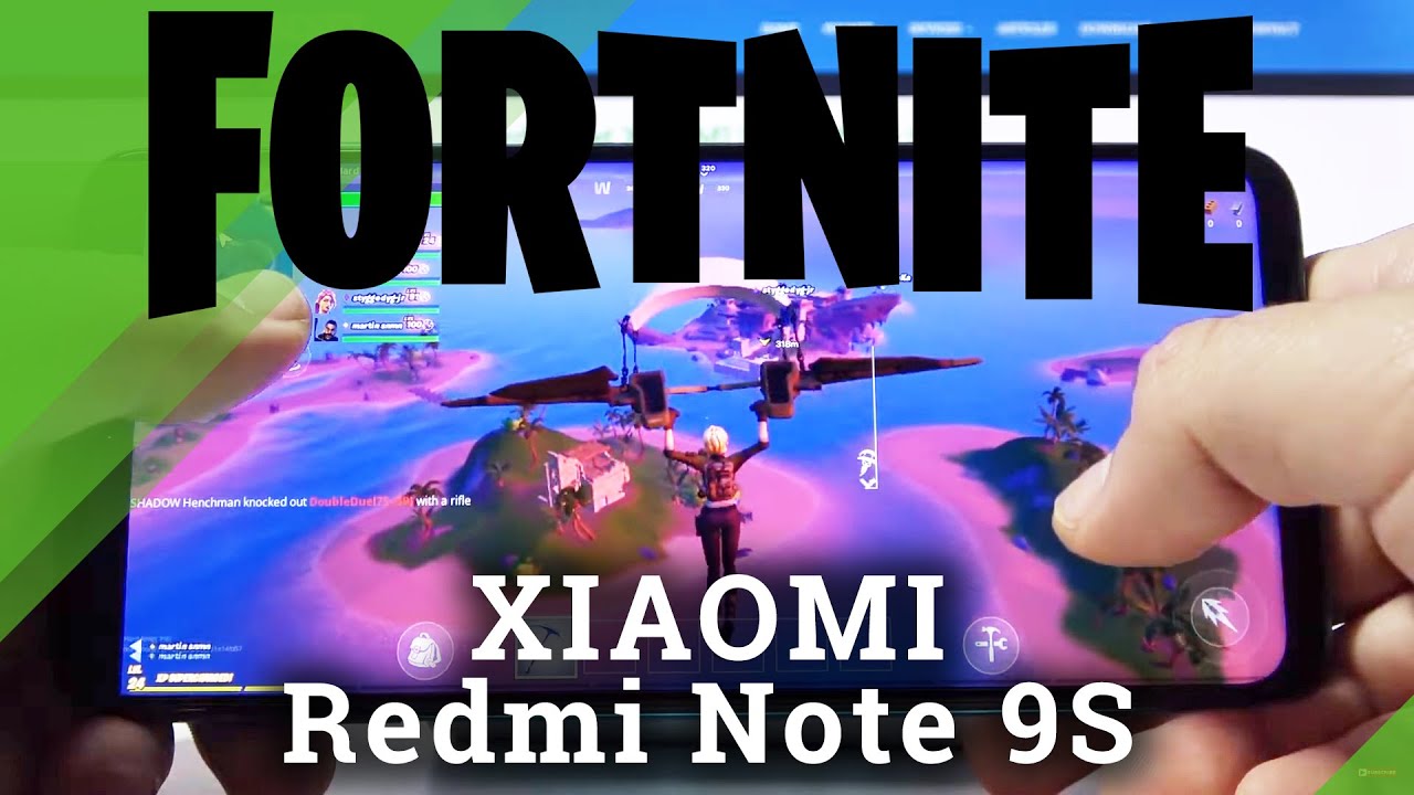Fortnite on XIAOMI Redmi Note 9s &ndash; Gaming Checkup