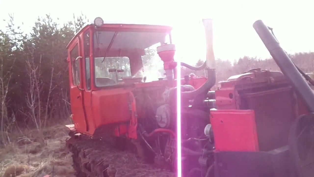 ДТ-75 стук в моторе.