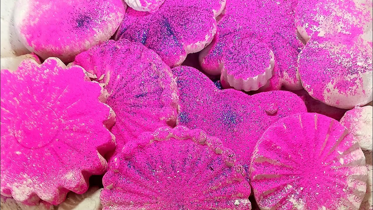 Crispy and dusty pink gymchalk reform crush/ASMR/oddly satisfying/pls subscribe 🙏