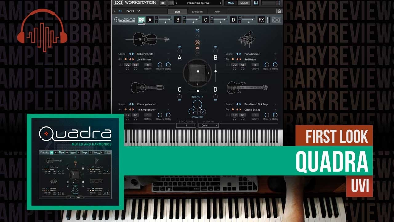 First Look: Quadra - Muted and Harmonics by UVI