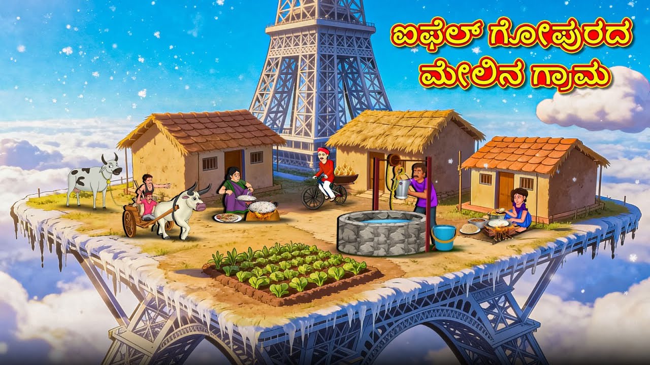 ಐಫೆಲ್ ಗೋಪುರದ ಮೇಲಿನ ಗ್ರಾಮ | New Kannada Stories | ಕನ್ನಡ ಕಥೆ | Kannada Kathe | Stories  Kannada