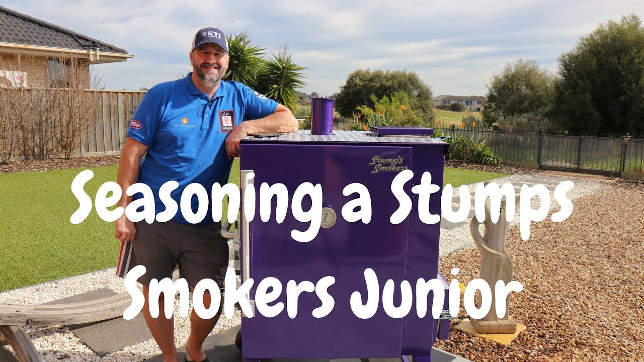 Приготовление коптильни Stumps Junior