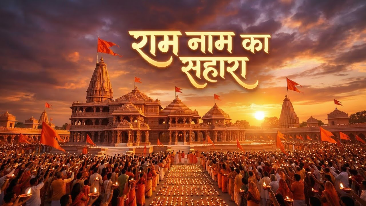 राम नाम का सहारा 🚩 | Most Powerful Ram Bhajan | Ram Mandir Special Song | Jai Shree Ram