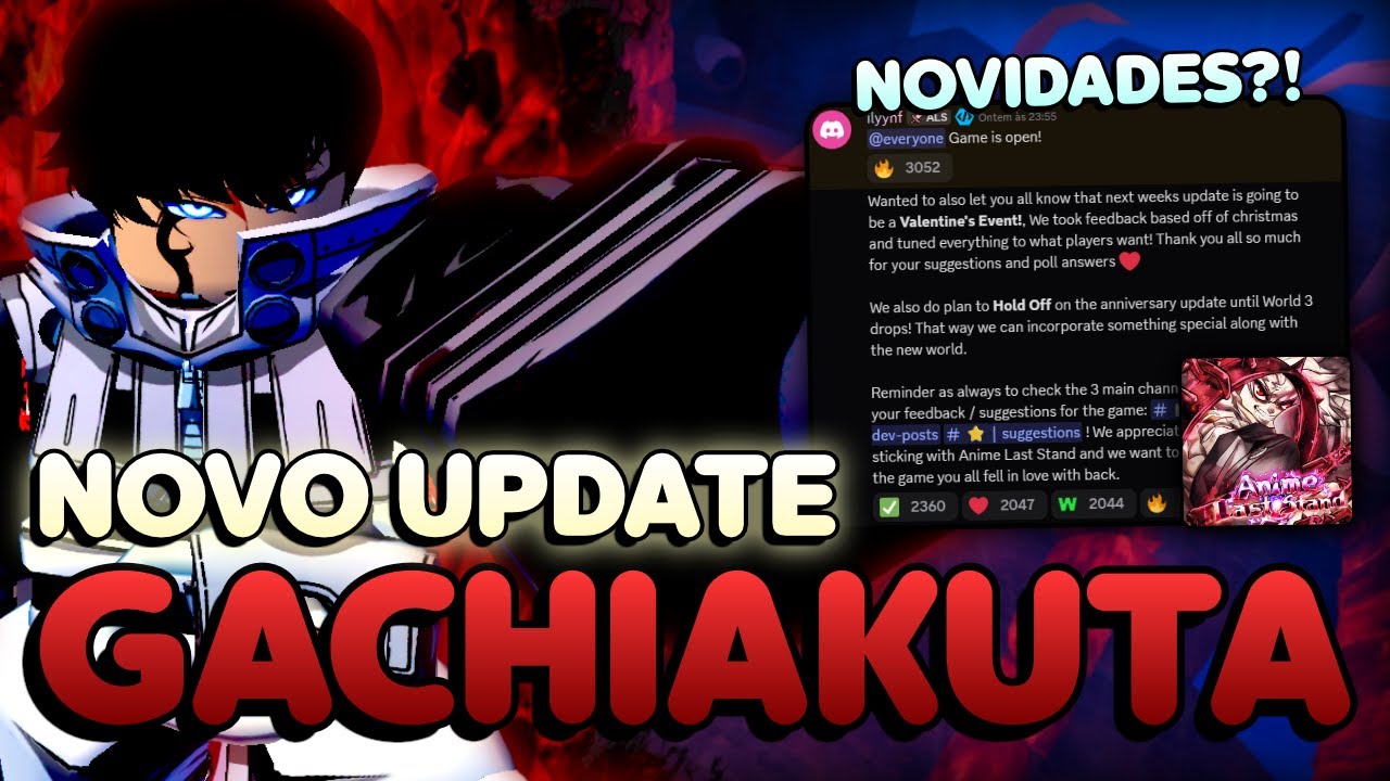 NOVA UPDATE 83! RAID ESPECIAL + VAZAMENTO DE EVENTO E MUNDO 3 NO ANIME LAST STAND!?