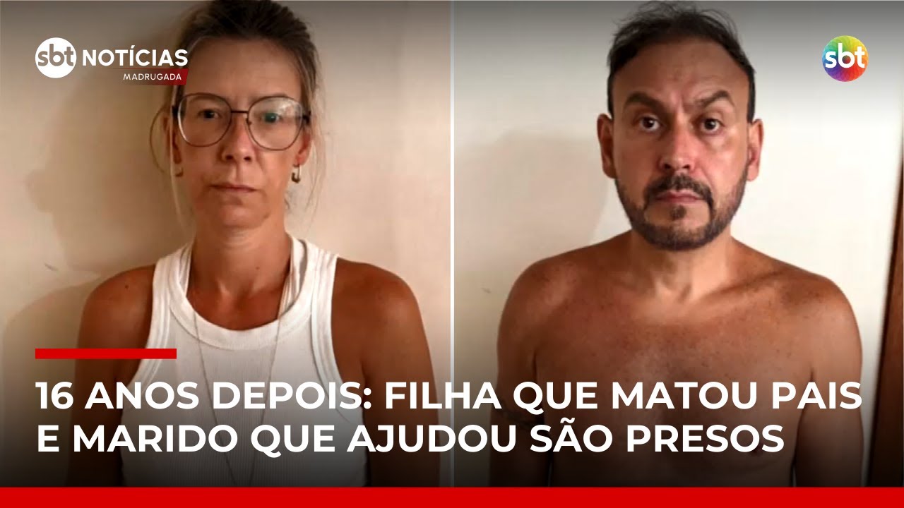 SP: Filha e marido são presos 16 anos após assassinato dos pais em Alphaville | #SBTNotícias