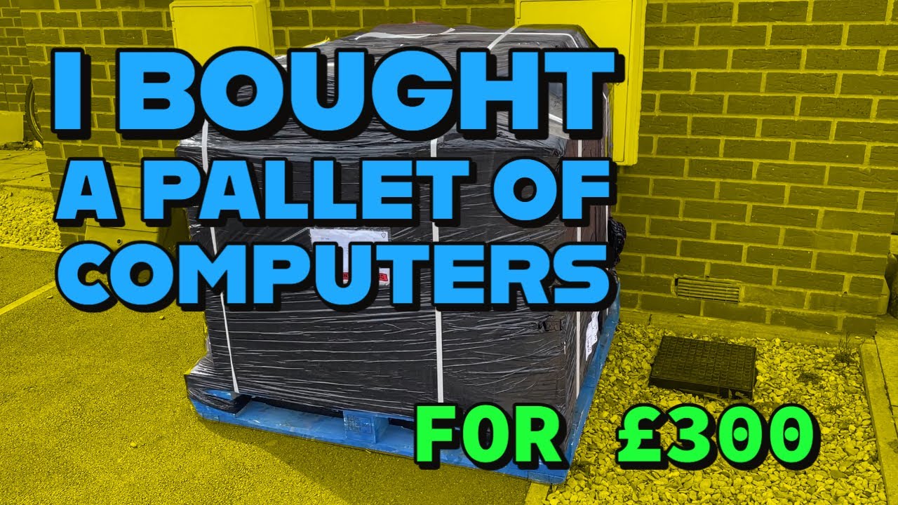 I bought a Pallet of Computers for £300 - Vlog 101