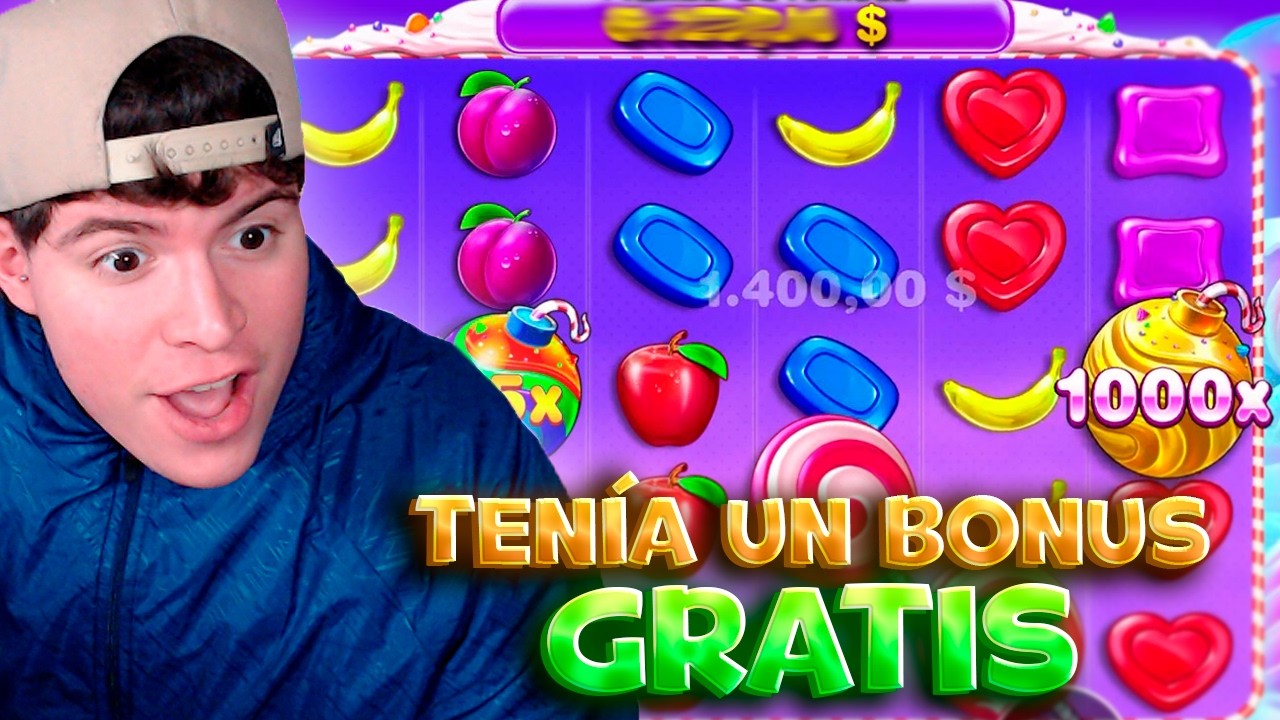 GAN&Eacute; 10 PALOS EN UN BONUS &iquest;GRATIS?😱🎰💸