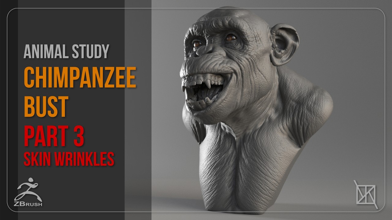 ZBrush ChimpPortrait 03