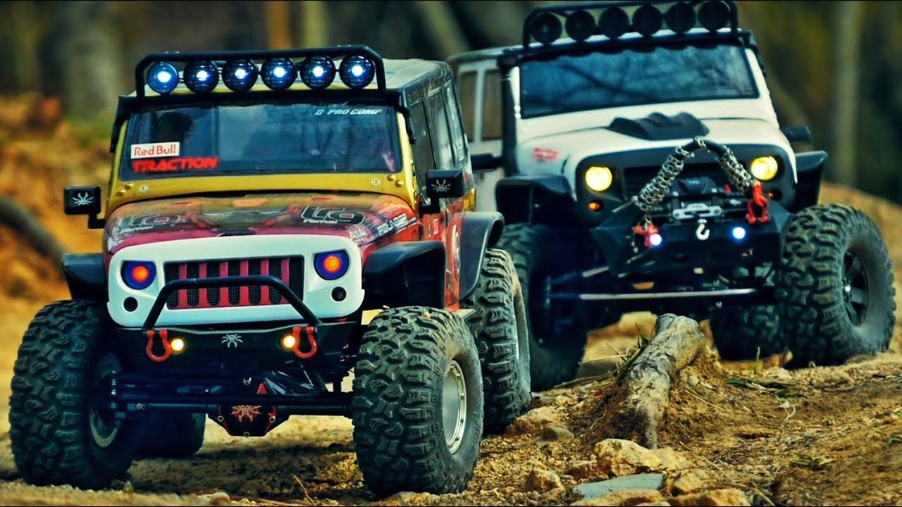 Traction Hobby 1/8 Cragsman & Founder Couple driving_#