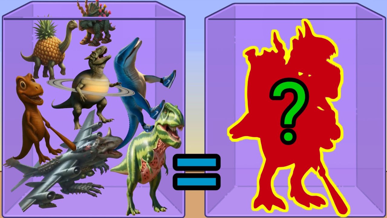 Merge Fellas DINO BRAINROT/ Suika Gameplay-Boss Level ⁉️ 🎊 