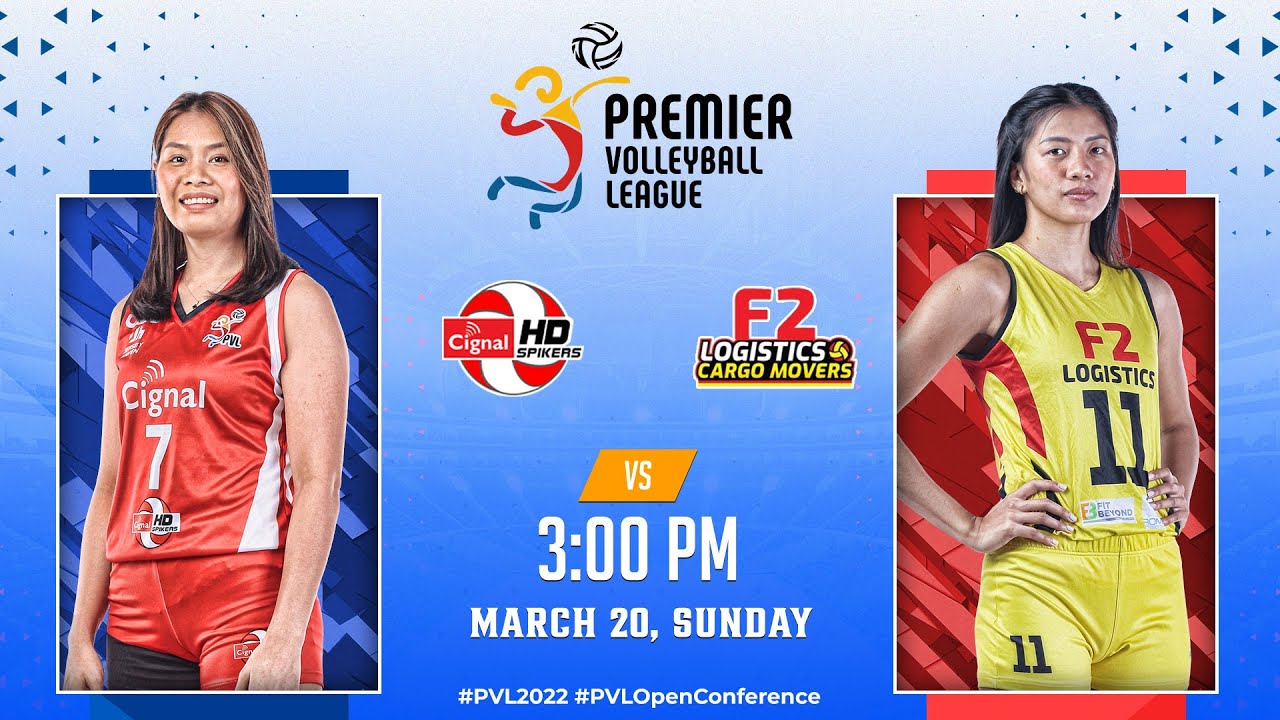 CIGNAL vs. F2 LOGISTICS - Full Match | Preliminaries | 2022 PVL Open Conference