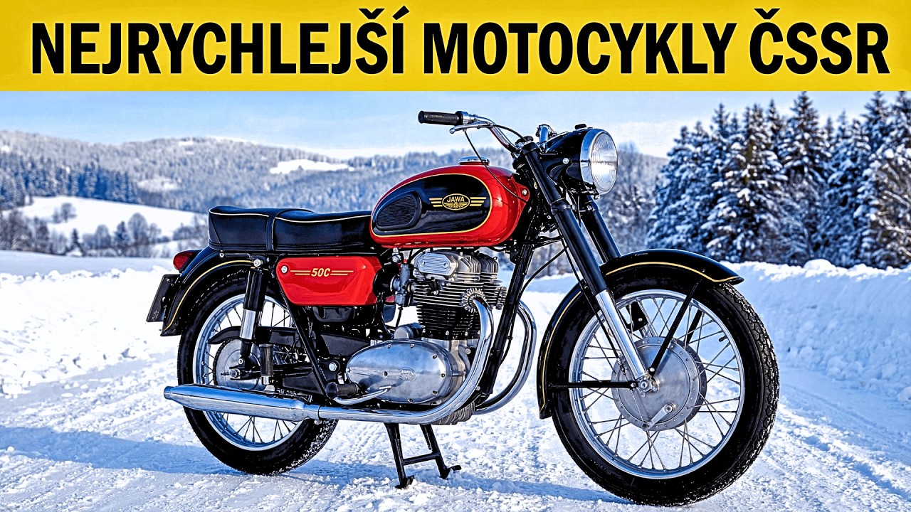 5 nejrychlej&scaron;&iacute;ch motocyklů ČSSR, na kter&eacute; vzpom&iacute;n&aacute; cel&aacute; generace