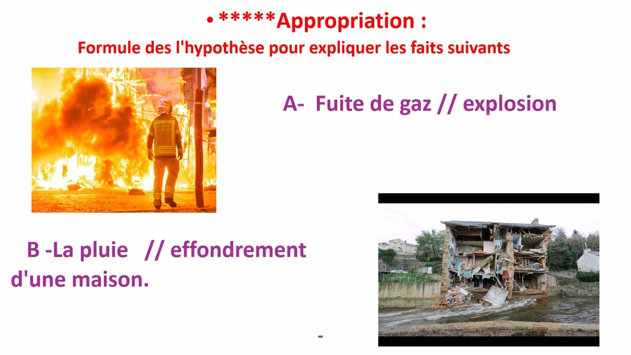 L hypothèse raisonner à partir d' une hypothèse leçon et exercices