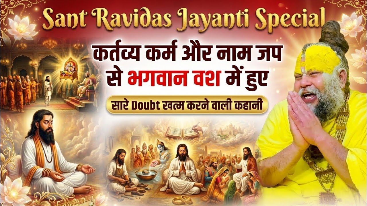 Sant Ravidas Jayanti Special | सारे Doubt खत्म करने वाली कहानी | Shri Premanand Ji Maharaj