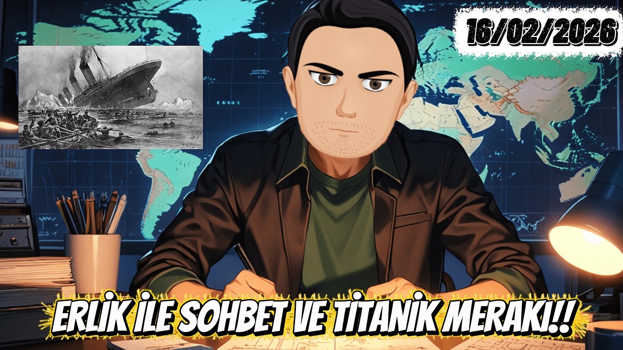 ERLİK İLE SOHBET MUHABBET VE TİTANİK!!