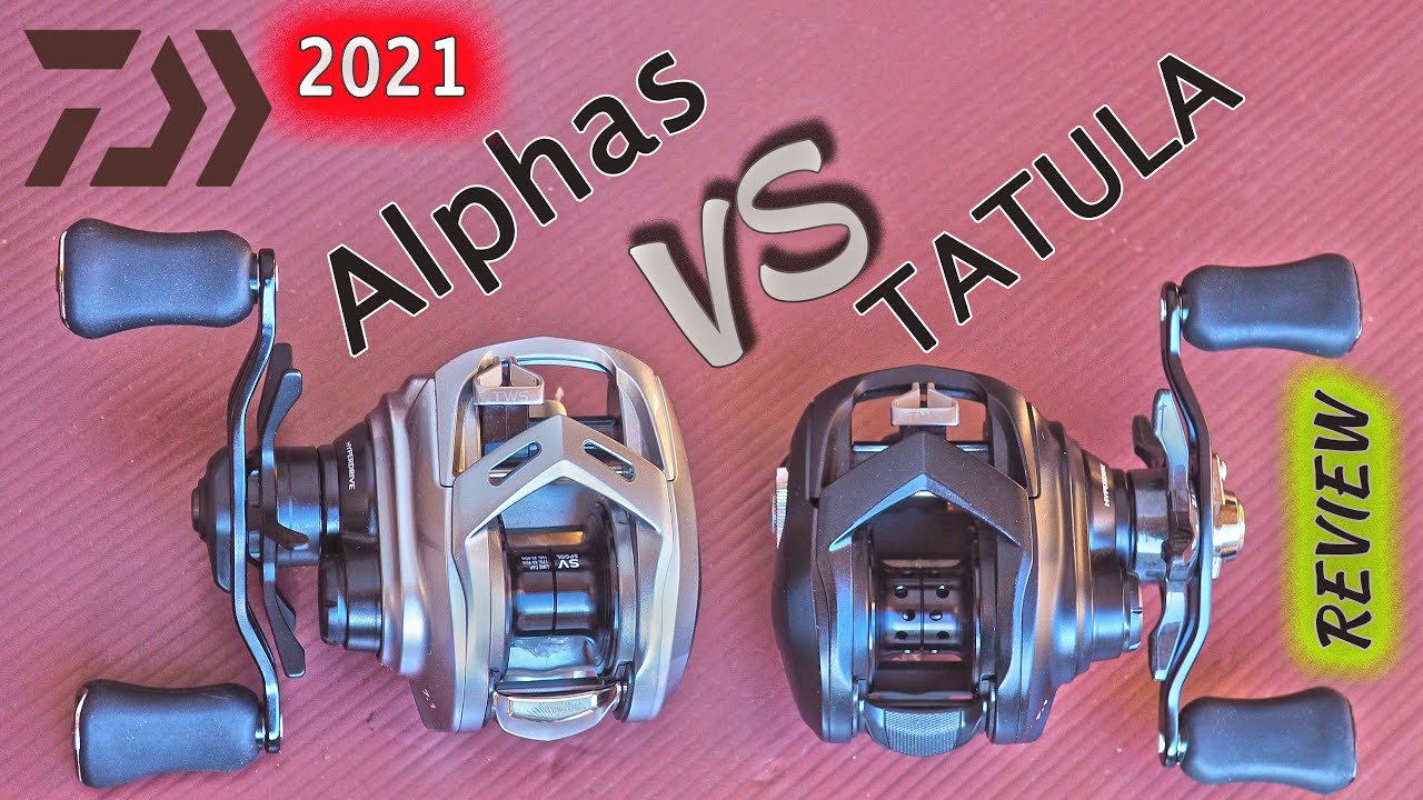 Alphas SV VS TATULA TW 80 เลือกตัวไหนดี ตัวไหนใช้ดี #daiwareels #daiwafishing
