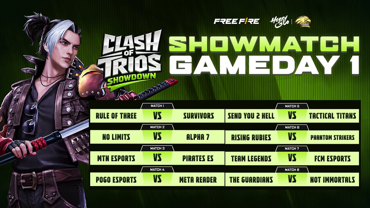 Clash of Trios | Showmatch Gameday 1 | Henry x Mani | OLD HASSAN Z 🔥