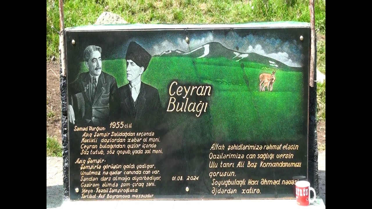Kəlbəcər Taxtadüz yaylağı Ceyran bulağının yenidən açılış tədbiri 2024