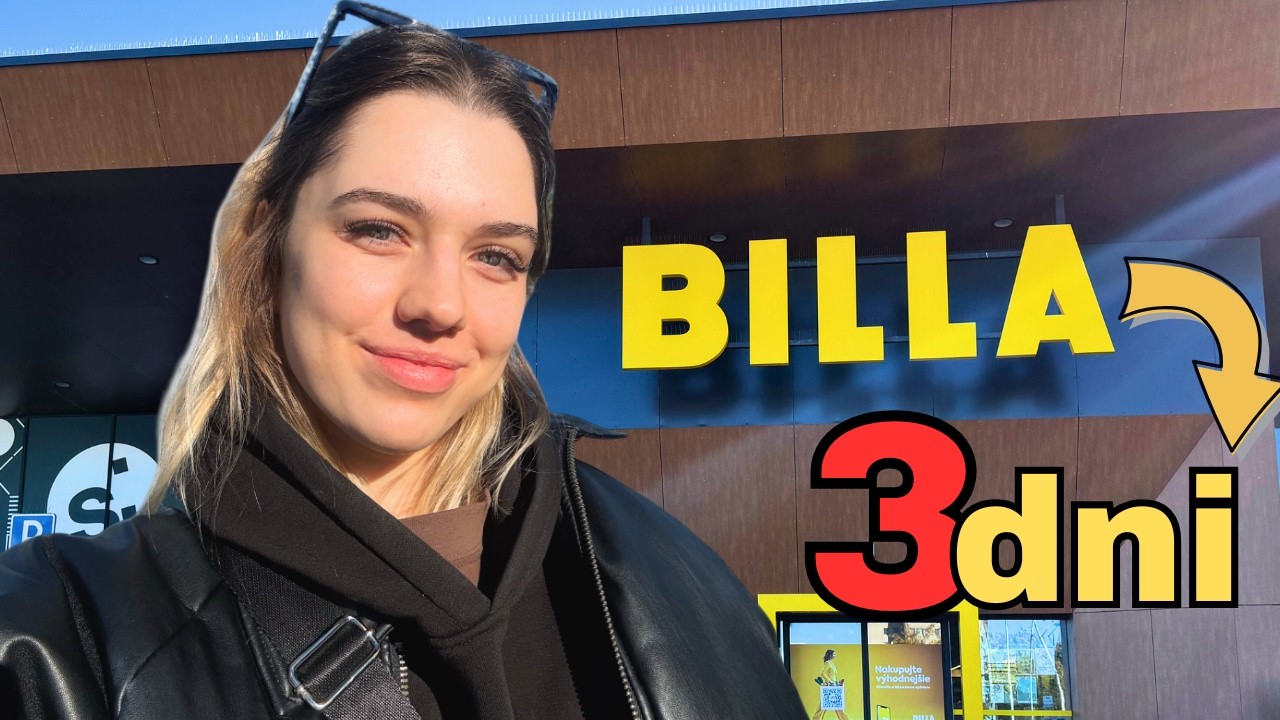 Vydržím jesť IBA pečivo? 😮 (BILLA edícia)