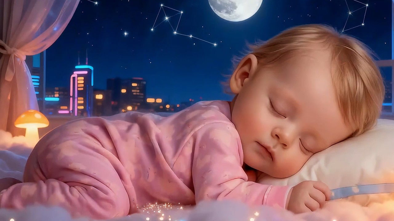 Mozart & Brahms Lullaby 🌙 Sleep Instantly in 3 Minutes | Soothing Baby Sleep Music 🎶
