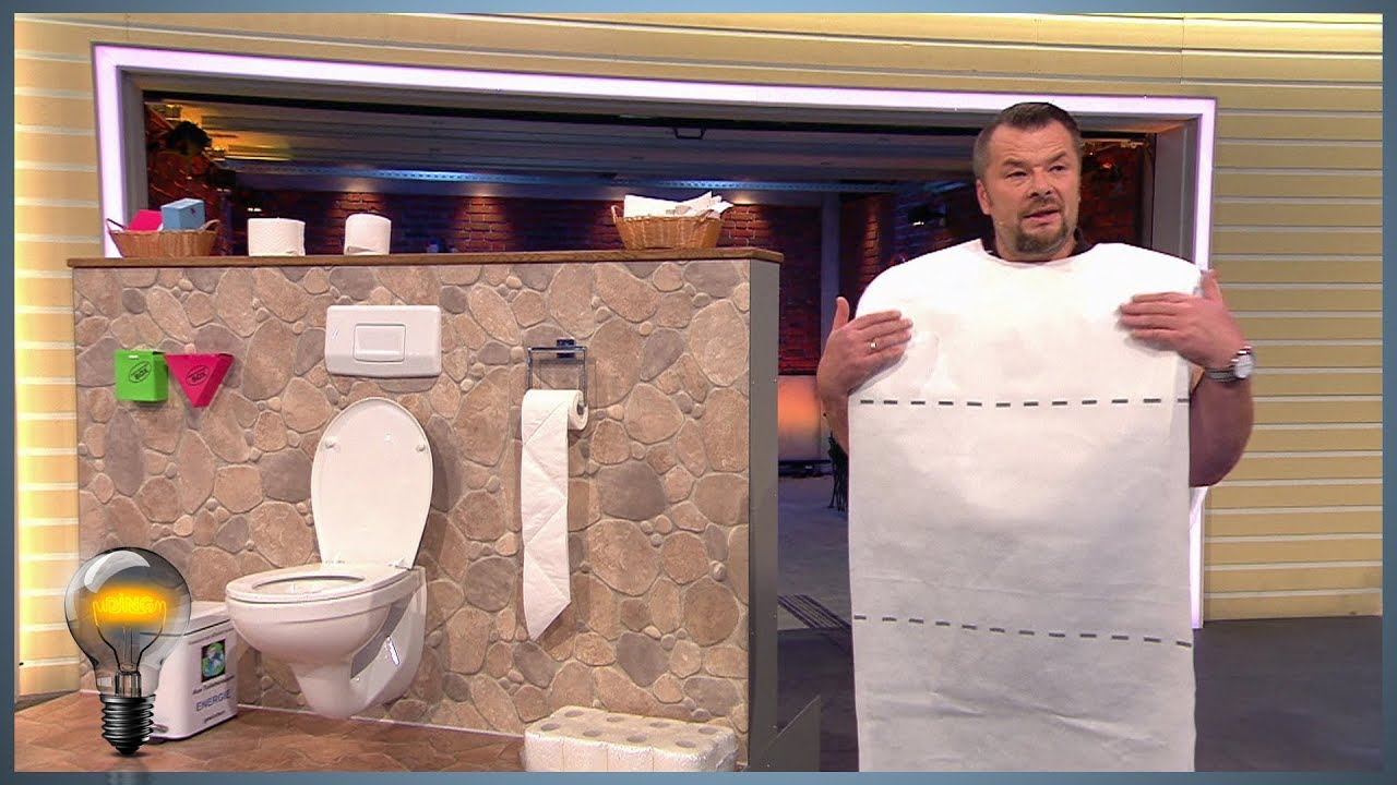 Hygienevorrichtung - die Toilettenpapier-Taschen - Das Ding des Jahres