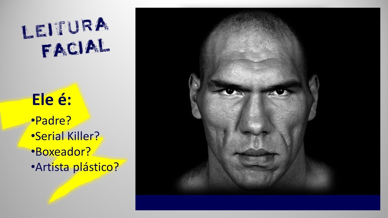 Leitura facial - Campe&atilde;o mundial de boxe - fisiognomonia - Morfopsicologia