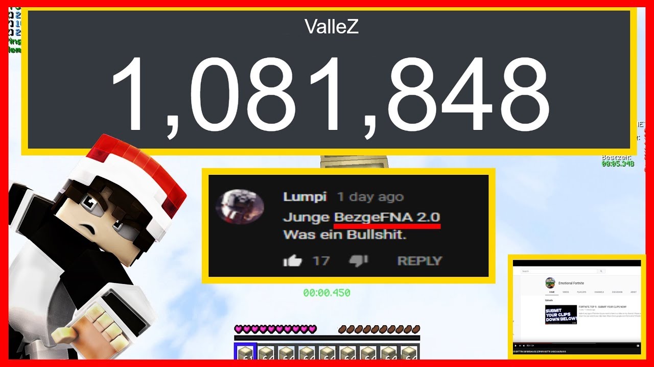 [2.0] DER NEUE 1 MILLIONEN ABONNENTEN BEDWARS KANAL der die BWSZENE rettet, ERSTELLT vom YOUTUBER