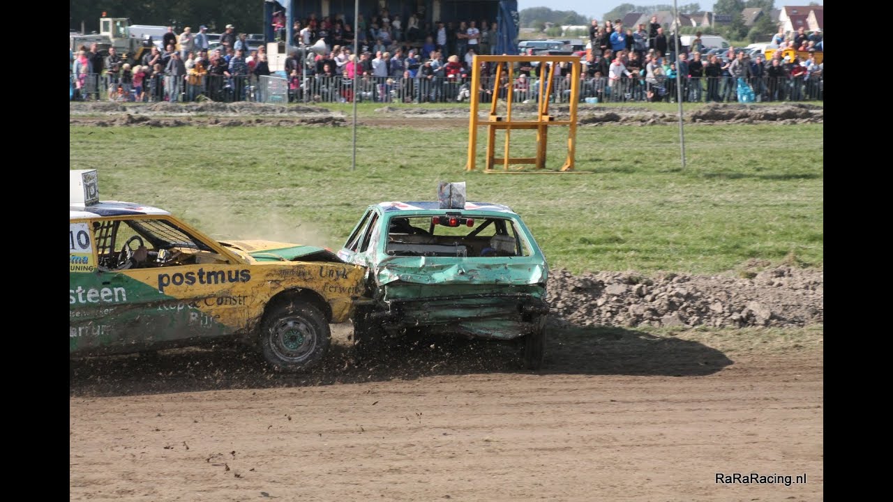 Crash autocross Hallum 2013 Standaard 1600 RaRaRacing