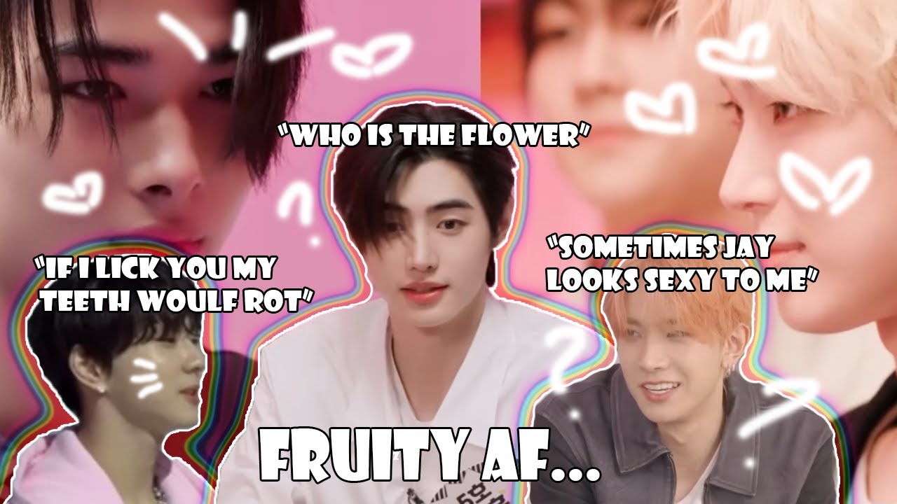 ENHYPEN being overly flirty and chaotic during ROMANCE: UNTOLD era